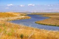 Mayfield Slough, South San Francisco Bay Area, Palo Alto, California Royalty Free Stock Photo