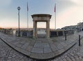 Mayflower Steps Arch, Plymouth, UK