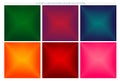 Minimal covers design. Colorful halftone gradients. Future geometric patterns. Eps10 vector. Royalty Free Stock Photo