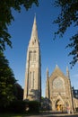 Maynooth University. Chapel and Clock. county Kildare. Ireland Royalty Free Stock Photo