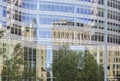 Mayo Clinic Gonda urban architecture building glass exterior light reflection Royalty Free Stock Photo