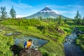 Mayon Vocalno in Legazpi, Philippines