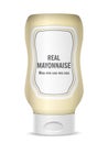 Mayonnaise bottle Royalty Free Stock Photo