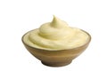 Mayonnaise on bowl Royalty Free Stock Photo