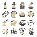 Mayonnaise icon set