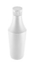 Mayonnaise souce platic bottle over white background Royalty Free Stock Photo