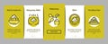 Mayonnaise Spice Sauce Onboarding Elements Icons Set Vector