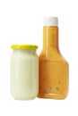 Mayonnaise and Thousand Island Dressing Royalty Free Stock Photo