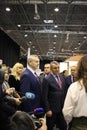 Mayor, the Governor of the Novosibirsk city attended the annual construction exhibition in Novosibirsk Expocentre February 21