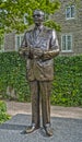 Mayor Jean Drapeau statue in old Montreal