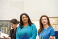 Mayor London Breed at a Nowruz celebration at City Hall.