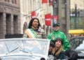 Mayor London Breed in the 2023 Saint Patrick's Day Parade in San Francisco, CA Royalty Free Stock Photo