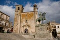 Mayor Square in Trujillo. Caceres, Spain.