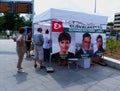 Mayoral pre-election voting booth in Budapest on June 22, 2019