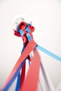 Maypole and streamers Royalty Free Stock Photo