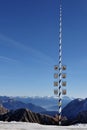 Maypole at the Zugspitze glacier