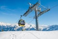 Mayrhofen ski resort, Austria