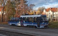 Mazacka, Maintanance tram Tatra T3 at Spejchar, Prague.