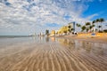 Mazatlan Golden Zone Zona Dorada, famous touristic beach and resort zone in Mexico