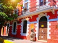 Mazatlan streets - old city Royalty Free Stock Photo