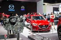 Mazda car on display