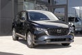 Mazda CX-5 display at a dealership. Mazda offers the CX-5 in S Select, Preferred, Carbon Edition and Premium models. MY:2024