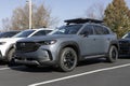 Mazda CX-50 display at a dealership. Mazda offers the CX-50 in S, Select, Preferred, Premium, Plus and Turbo models. MY:2024