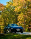 Mazda Miata fall drive