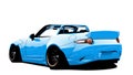 Mazda Miata MX-5 Vector Car Royalty Free Stock Photo