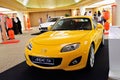 Mazda MX-5 roadster on display Royalty Free Stock Photo