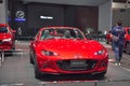 Mazda MX-5 car on display at The 35th Thailand International Mot