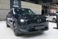 Mazda MX-30 R-EV at Automobile Barcelona 2023 Royalty Free Stock Photo
