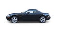 Mazda MX-5 Small convertible sports car. Marketed in Japan as Mazda Roadster and Mazda MX-5 Miata in North America