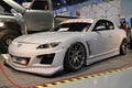 Mazda rx8 at 25th Trans Sport Show in Pasay, Philippines