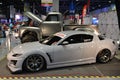 Mazda rx8 at 25th Trans Sport Show in Pasay, Philippines