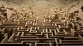 maze, choice and decision, metaphor