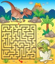 Maze 3 with dinosaur theme 2