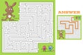 Maze Easter Puzzle