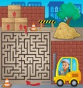 Maze 3 with fork lift truck theme