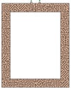 Maze Frame High Size Blank