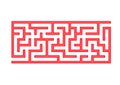 Maze. Game for kids. Funny labyrinth. Activity page. Puzzle for children. Riddle for preschool. Color vector illustration