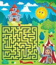 Maze 3 with knight theme