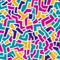 A maze-like line pattern, where interconnected pathways create an abstract and puzzle-like effect in