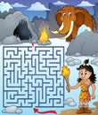 Maze 3 with prehistoric theme 1