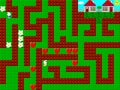 Maze, retro style game pixelated graphics