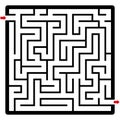 Maze Square Format Labyrinth