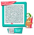 Maze what is pictured donkey