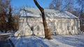 Mazepa's house in winter, Chernihiv Royalty Free Stock Photo