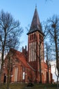 Mazury Church Ostroda in Poland