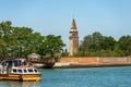 Bell Tower in Mazzorbo Island - Venice Lagoon Veneto Italy Royalty Free Stock Photo